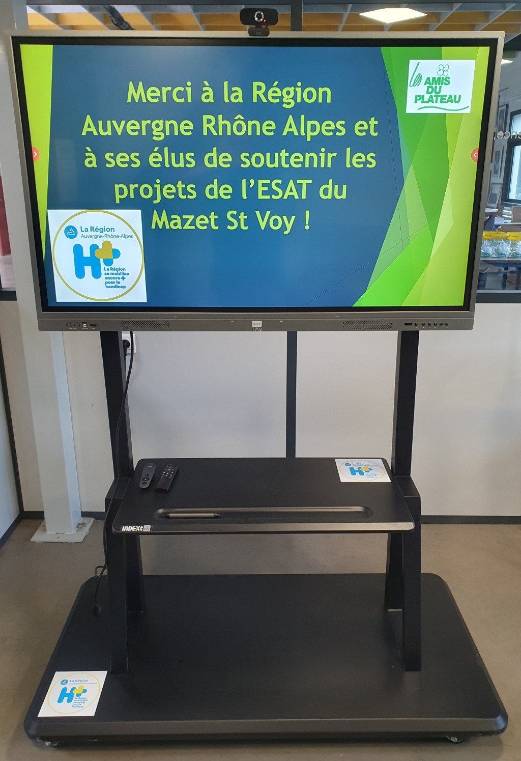 Subvention Région ARA